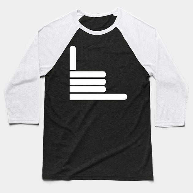 Shaka sign - hang loose (pocket) Baseball T-Shirt by gegogneto